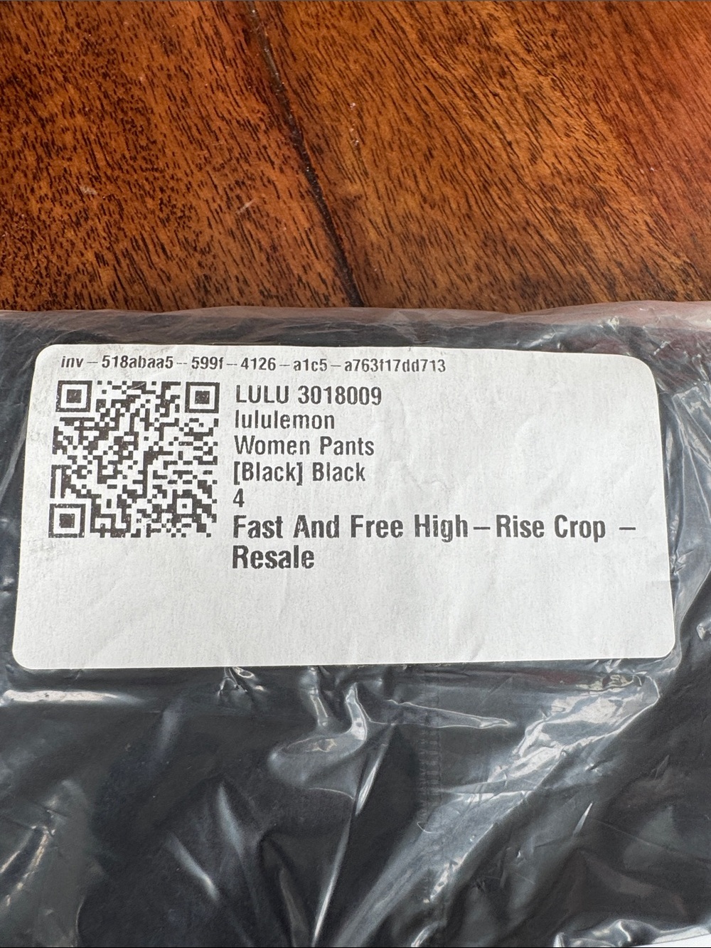 lululemon Fast and Free High-Rise Crop Pants — Black